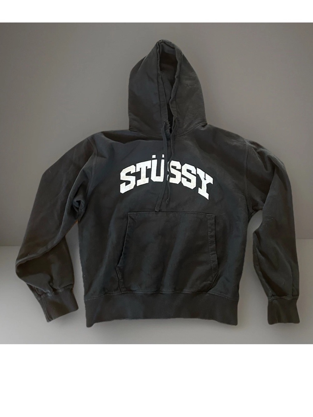 STUSSY BLOCK SPORT HOODIE UNISEX STREETWEAR Y2K Thick Heavy Cotton Large